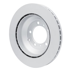 Porsche Cayenne Brake Rotor (1) - Rear - R1 Concepts - Hi-Carbon Alloy GeoMET Coated Rotor - `19-`23